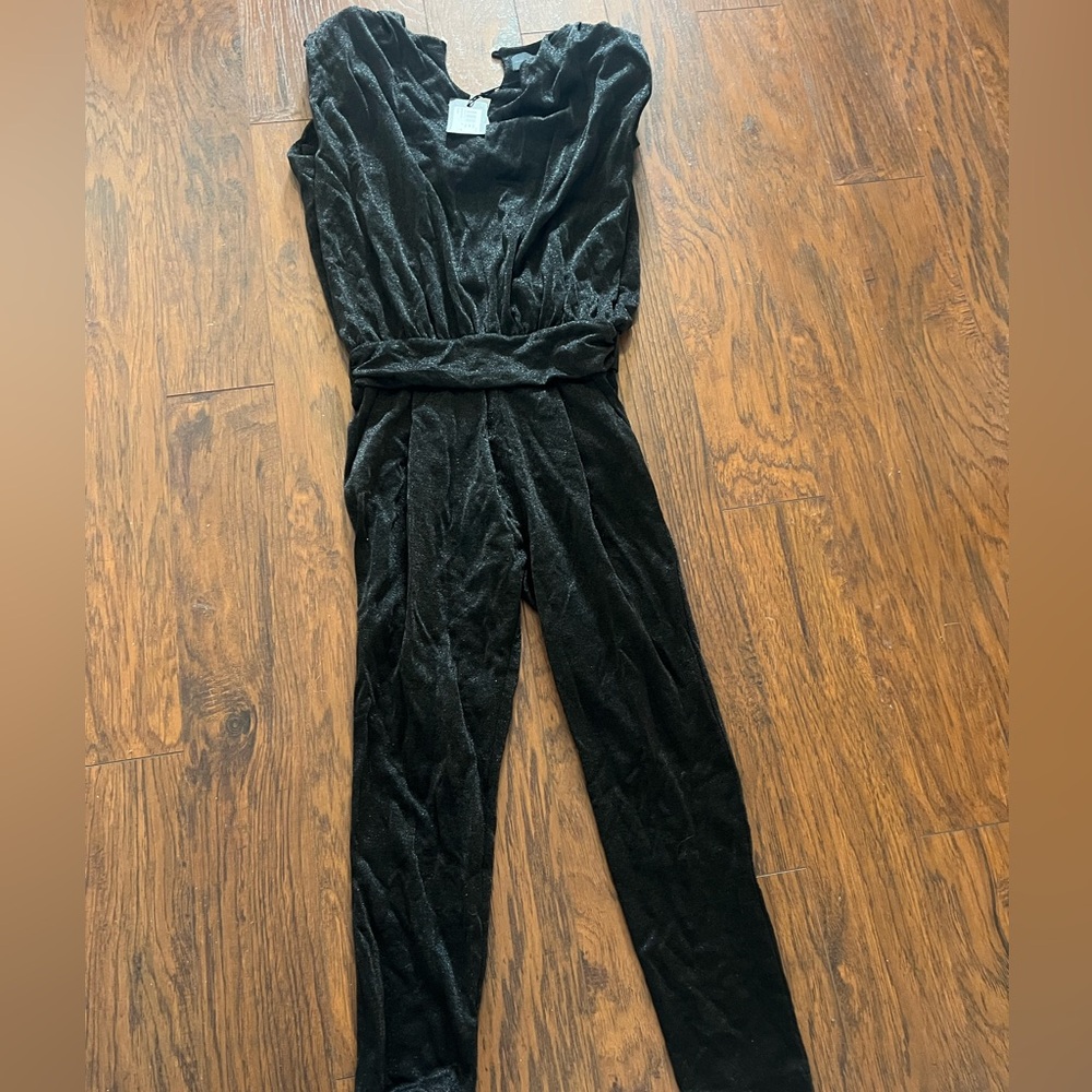 Hotel Particulier size L women’s romper black sparkle